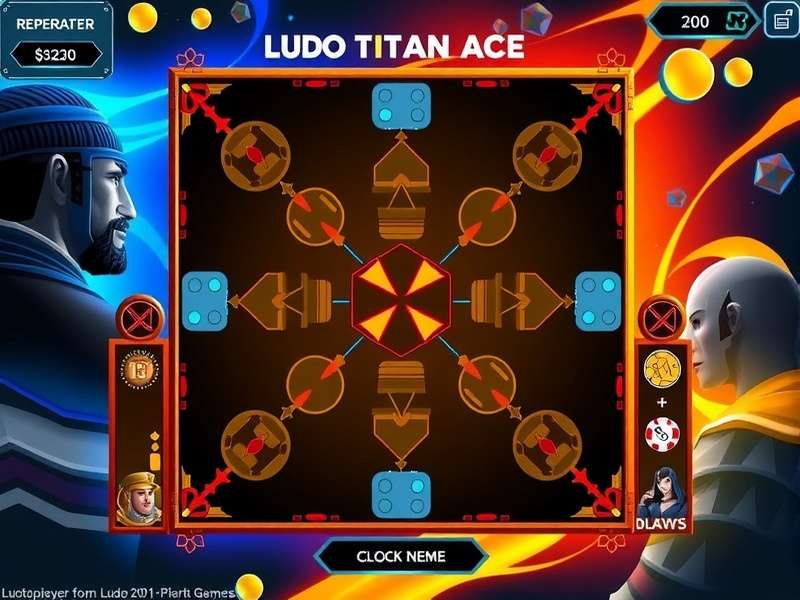 Ludo Titan Ace Game Interface
